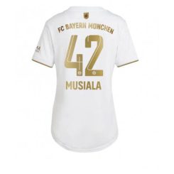 Dames Bayern Munich Jamal Musiala #42 Uit tenue 2022-23 Korte Mouw