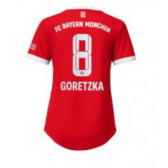 Dames Bayern Munich Leon Goretzka #8 Thuis tenue 2022-23 Korte Mouw