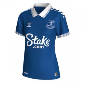 Dames Everton Thuis tenue 2023-24 Korte Mouw