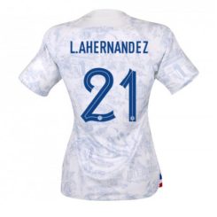 Dames Frankrijk Lucas Hernandez #21 Uit tenue WK 2022 Korte Mouw