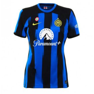 Dames Inter Milan Thuis tenue 2023-24 Korte Mouw