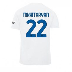 Inter Milan Henrikh Mkhitaryan #22 Uit tenue Mensen 2023-24 Korte Mouw