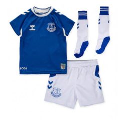 Kids Everton Anthony Gordon #10 Thuis tenue 2022-23 Korte Mouw (+ Korte broeken)-1