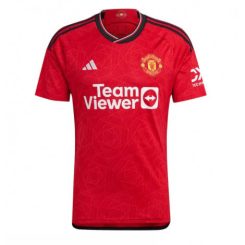 Manchester United Casemiro #18 Thuis tenue Mensen 2023-24 Korte Mouw-1