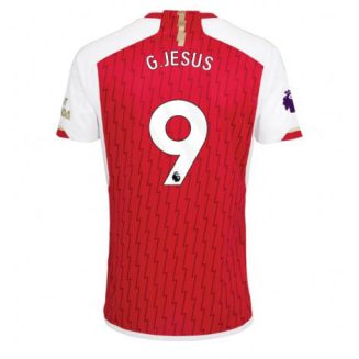 Arsenal Gabriel Jesus #9 Thuis tenue Mensen 2023-24 Korte Mouw