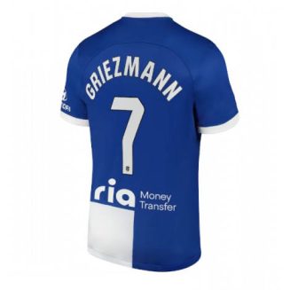 Atletico Madrid Antoine Griezmann #7 Uit tenue Mensen 2023-24 Korte Mouw