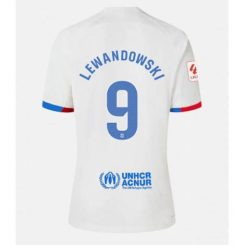 Barcelona Robert Lewandowski #9 Uit tenue Mensen 2023-24 Korte Mouw