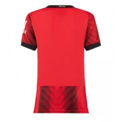 Dames AC Milan Thuis tenue 2023-24 Korte Mouw-1