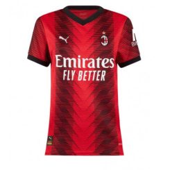 Dames AC Milan Thuis tenue 2023-24 Korte Mouw