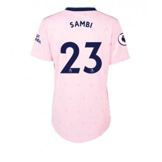 Dames Arsenal Albert Sambi Lokonga #23 Derde tenue 2022-23 Korte Mouw