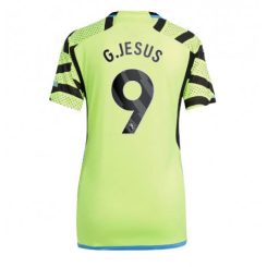 Dames Arsenal Gabriel Jesus #9 Uit tenue 2023-24 Korte Mouw