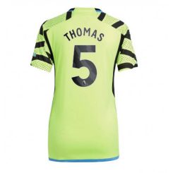 Dames Arsenal Thomas Partey #5 Uit tenue 2023-24 Korte Mouw