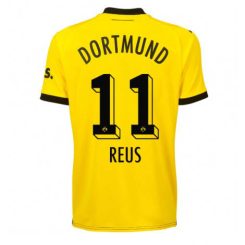 Dames Borussia Dortmund Marco Reus #11 Thuis tenue 2023-24 Korte Mouw