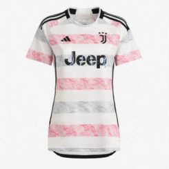 Dames Juventus Uit tenue 2023-24 Korte Mouw