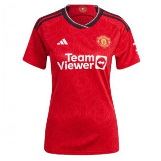 Dames Manchester United Thuis tenue 2023-24 Korte Mouw