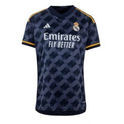 Dames Real Madrid Vinicius Junior #7 Uit tenue 2023-24 Korte Mouw-1