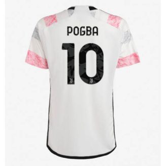 Juventus Paul Pogba #10 Uit tenue Mensen 2023-24 Korte Mouw