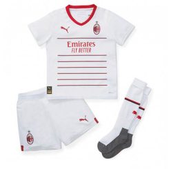 Kids AC Milan Zlatan Ibrahimovic #11 Uit tenue 2022-23 Korte Mouw (+ Korte broeken)-1