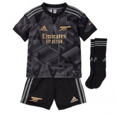 Kids Arsenal Benjamin White #4 Uit tenue 2022-23 Korte Mouw (+ Korte broeken)-1