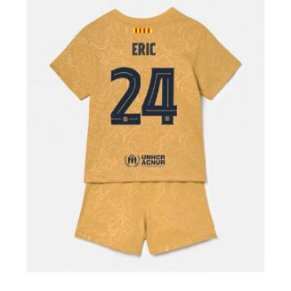 Kids Barcelona Eric Garcia #24 Uit tenue 2022-23 Korte Mouw (+ Korte broeken)