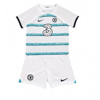 Kids Chelsea Uit tenue 2022-23 Korte Mouw (+ Korte broeken)