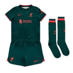 Kids Liverpool Chamberlain #15 Derde tenue 2022-23 Korte Mouw (+ Korte broeken)-1