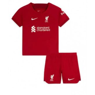 Kids Liverpool Thuis tenue 2022-23 Korte Mouw (+ Korte broeken)