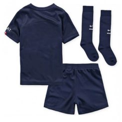 Kids Paris Saint-Germain Thuis tenue 2022-23 Korte Mouw (+ Korte broeken)-1