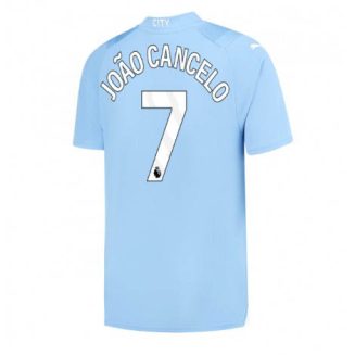 Manchester City Joao Cancelo #7 Thuis tenue Mensen 2023-24 Korte Mouw