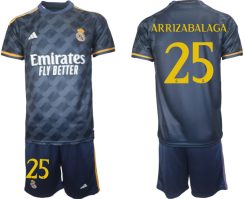 Real Madrid Kepa Arrizabalaga #25 Uitshirt 2023/24 Korte Mouw (+ Korte broeken) Voetbalshirts