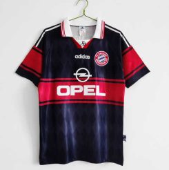 Bayern Munich 1997/99 Thuis tenue Korte Mouw Klassieke Retro Voetbalshirts