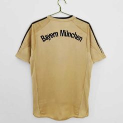 Bayern Munich 2004/05 Uit tenue Korte Mouw Klassieke Retro Voetbalshirts-1