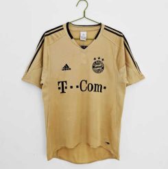 Bayern Munich 2004/05 Uit tenue Korte Mouw Klassieke Retro Voetbalshirts