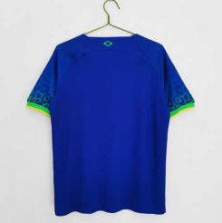 Brazilië 2022/23 Uit tenue Korte Mouw Klassieke Retro Voetbalshirts-1