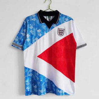 Engeland 1990 Mash-Up Shirt Korte Mouw Klassieke Retro Voetbalshirts