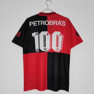 Flamengo 1994 Thuis tenue #100 Korte Mouw Klassieke Retro Voetbalshirts