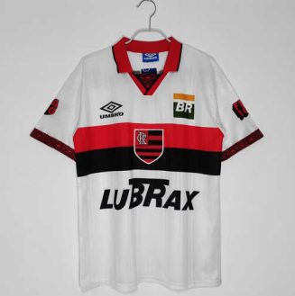 Flamengo 1995 Uit tenue Korte Mouw Klassieke Retro Voetbalshirts