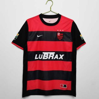 Flamengo 2000/01 Thuis tenue Korte Mouw Klassieke Retro Voetbalshirts