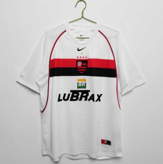 Flamengo 2002 Uit tenue Korte Mouw Klassieke Retro Voetbalshirts