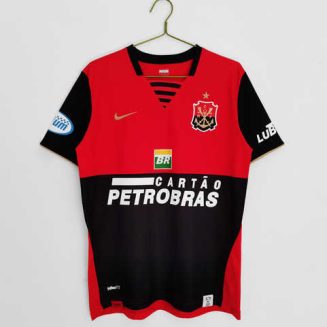 Flamengo 2007/08 Thuis tenue Korte Mouw Klassieke Retro Voetbalshirts