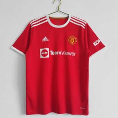 Manchester United 2021/22 Cristiano Ronaldo #7 Thuis tenue Korte Mouw Klassieke Retro Voetbalshirts-1