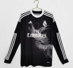 Real Madrid 2014/15 Derde tenue Lange Mouwen Klassieke Retro Voetbalshirts