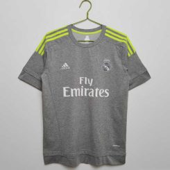 Real Madrid 2015/16 Uit tenue Korte Mouw Klassieke Retro Voetbalshirts