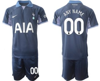 Tottenham Hotspur Any Name Uitshirt 2023-24 Mensen Korte Mouw (+ Korte broeken) Voetbalshirts