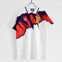 Wales 1991/93 Uitshirt Korte Mouw Klassieke Retro Voetbalshirts