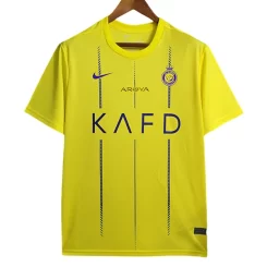 Al Nassr FC Ronaldo #7 Thuisshirt 2023-2024 Voetbalshirts Korte Mouw-1