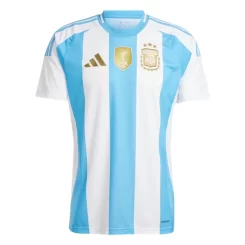 Argentinië Enzo Fernández #17 Thuisshirt Copa América 2024 Voetbalshirts Korte Mouw-1