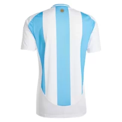 Argentinië Thuisshirt Copa América 2024 Voetbalshirts Korte Mouw-1