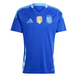 Argentinië Uitshirt Copa América 2024 Voetbalshirts Korte Mouw