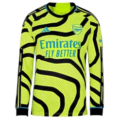 Arsenal Uitshirt 2023-2024 Voetbalshirt met Lange Mouwen